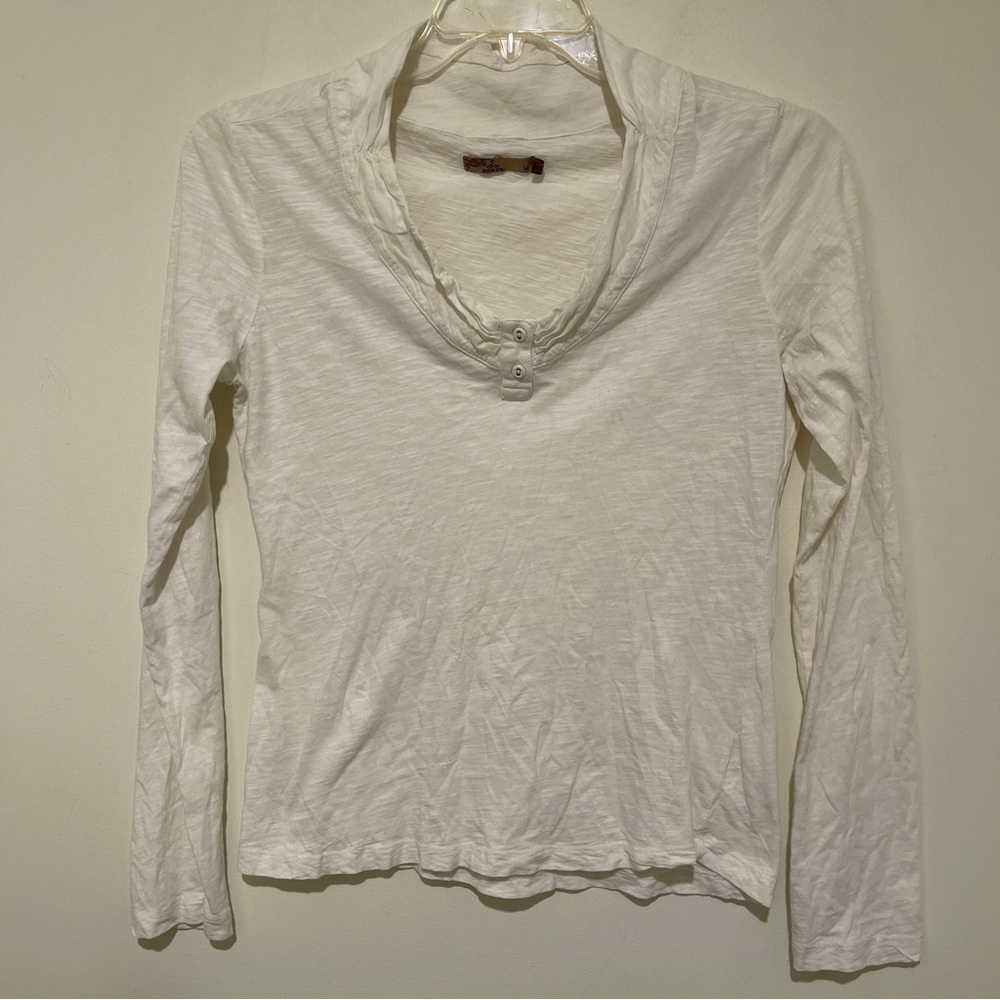 Prana Women's Cream Long Sleeve Top